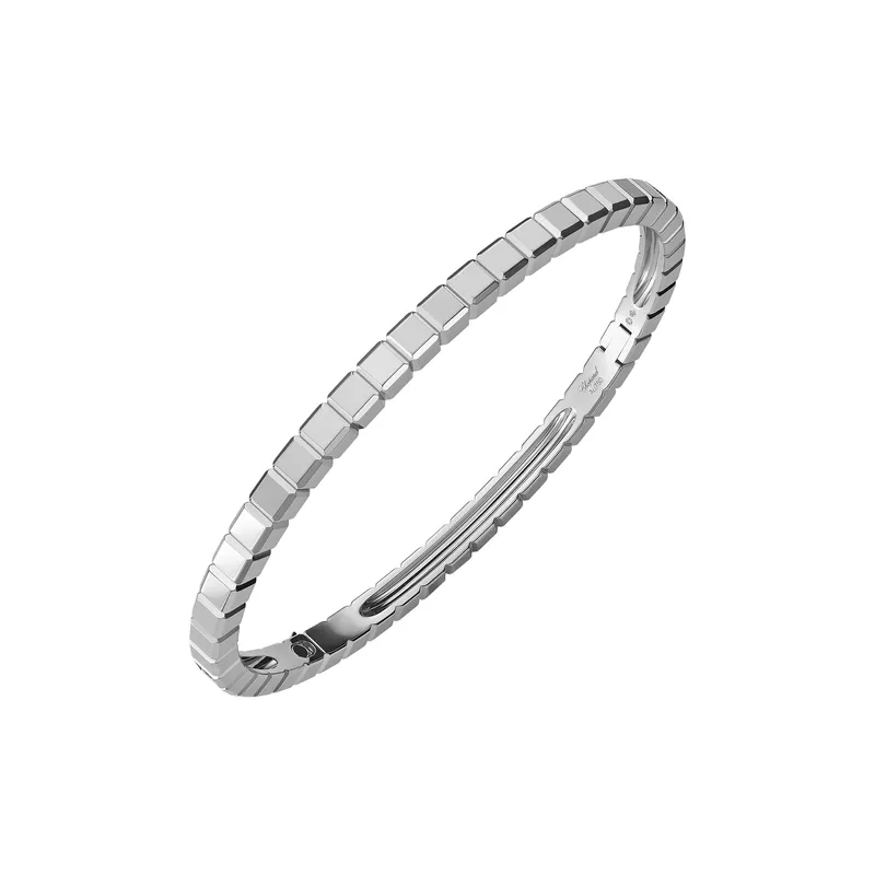 Bracelet Chopard Jonc Ice Cube, Or Blanc - CHOPARD