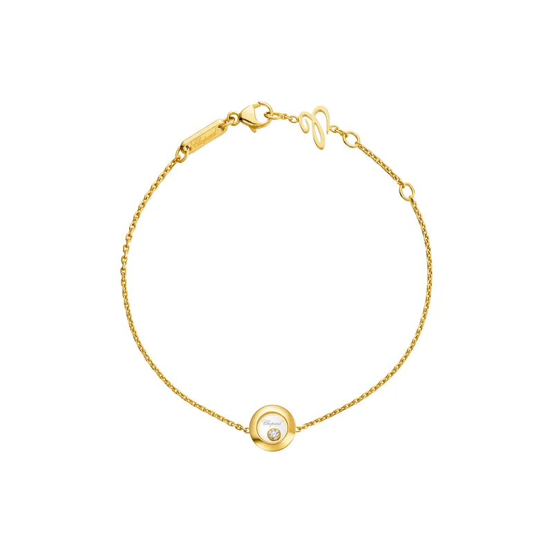Bracelet Chopard Happy Diamonds en Or Jaune avec Diamant - CHOPARD
