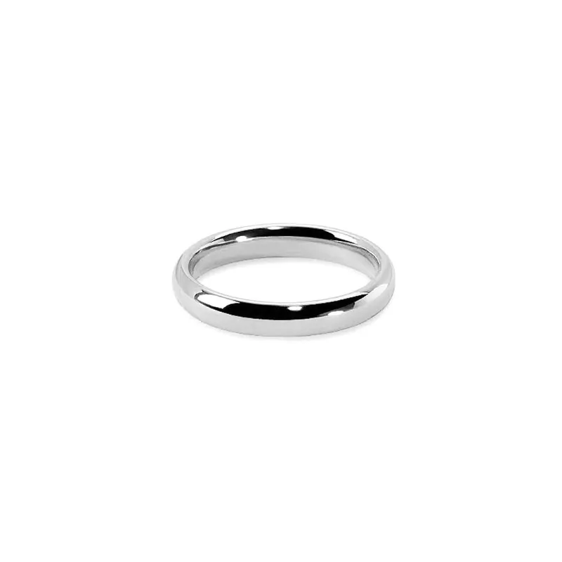 Alliance Jonc parisien Or Blanc - CREATIONS JULIAN