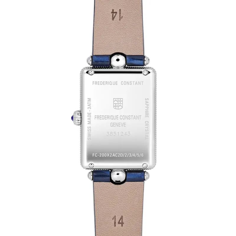 Montre Frederique Constant Art Deco Carrée - FREDERIQUE CONSTANT