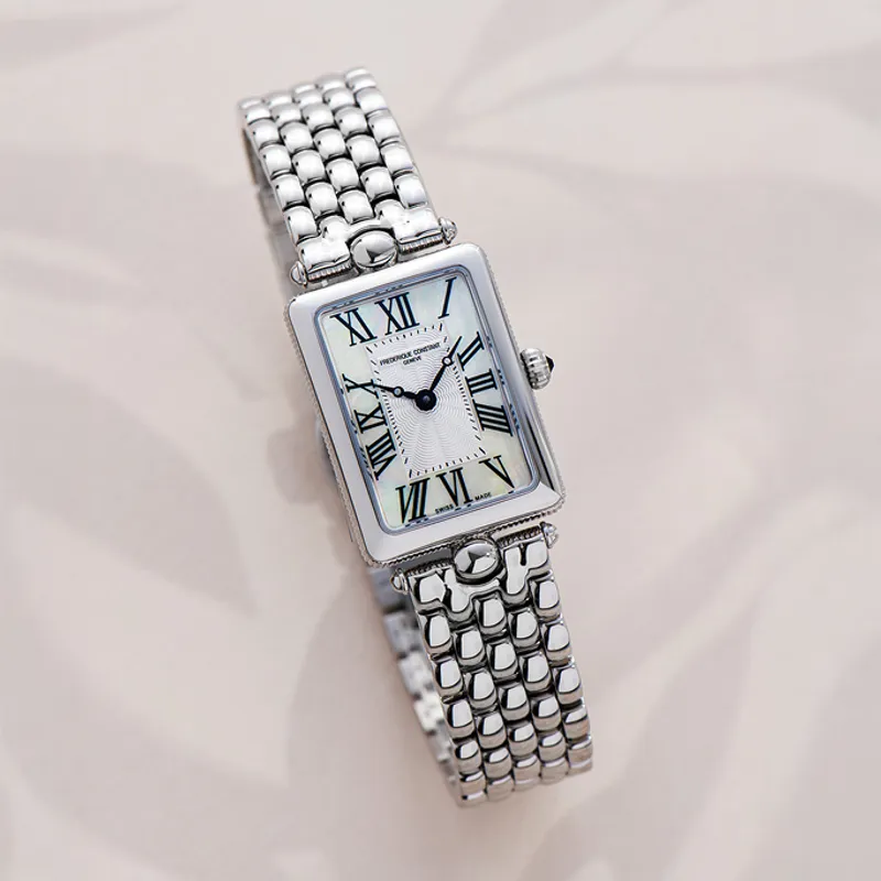 Montre Frederique Constant Art Deco Carrée - FREDERIQUE CONSTANT