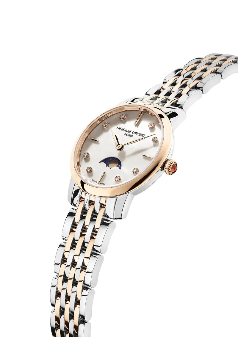 Slimline Ladies Moonphase - FREDERIQUE CONSTANT