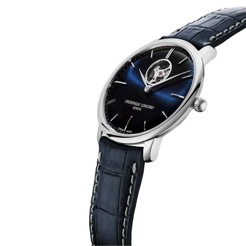 Montre Frederique Constant Slimline Heart Beat Automatic - FREDERIQUE CONSTANT