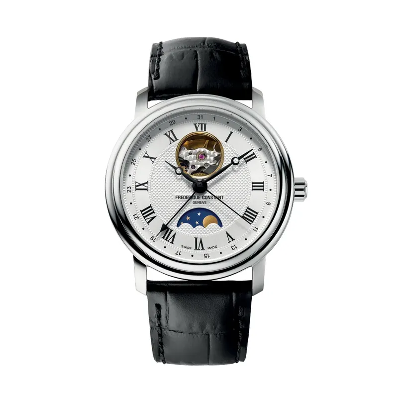 Montre Frederique Constant Heart Beat Moonphase Date - FREDERIQUE CONSTANT