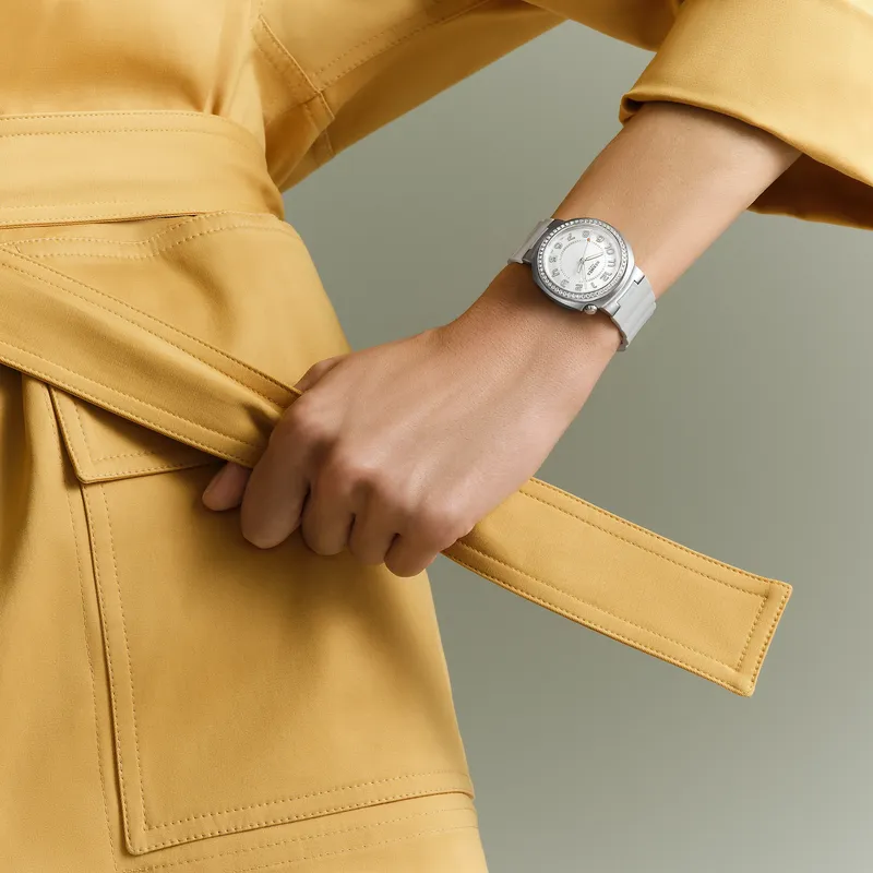 Montre Hermès Cut watch, Large model, 36 mm - HERMÈS
