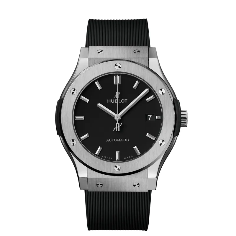 Montre Hublot Classic Fusion Titanium on Rubber - HUBLOT
