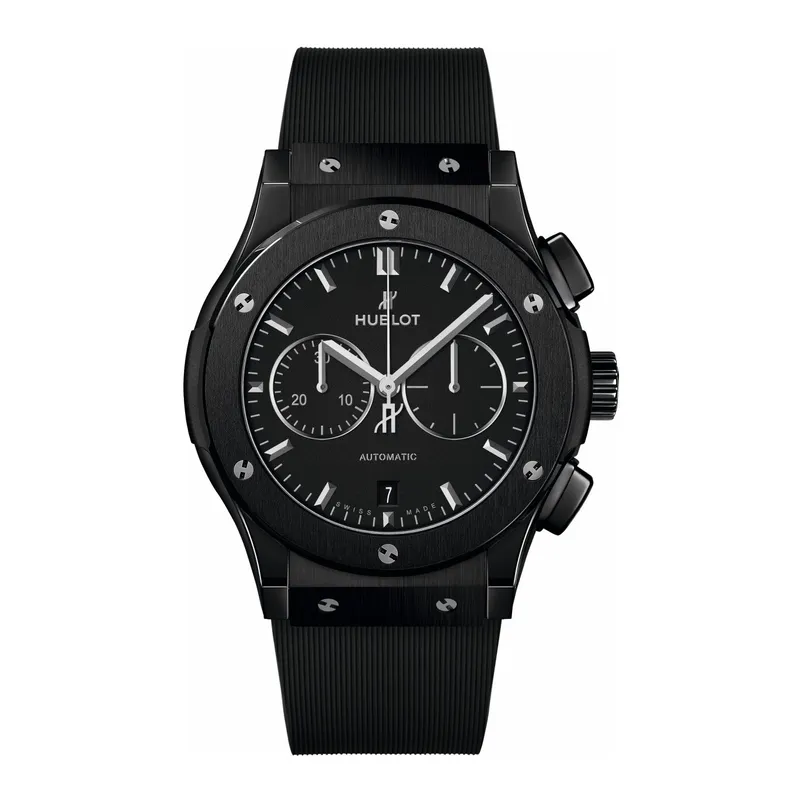 Montre Hublot Classic Fusion Chronograph Black Magic - HUBLOT