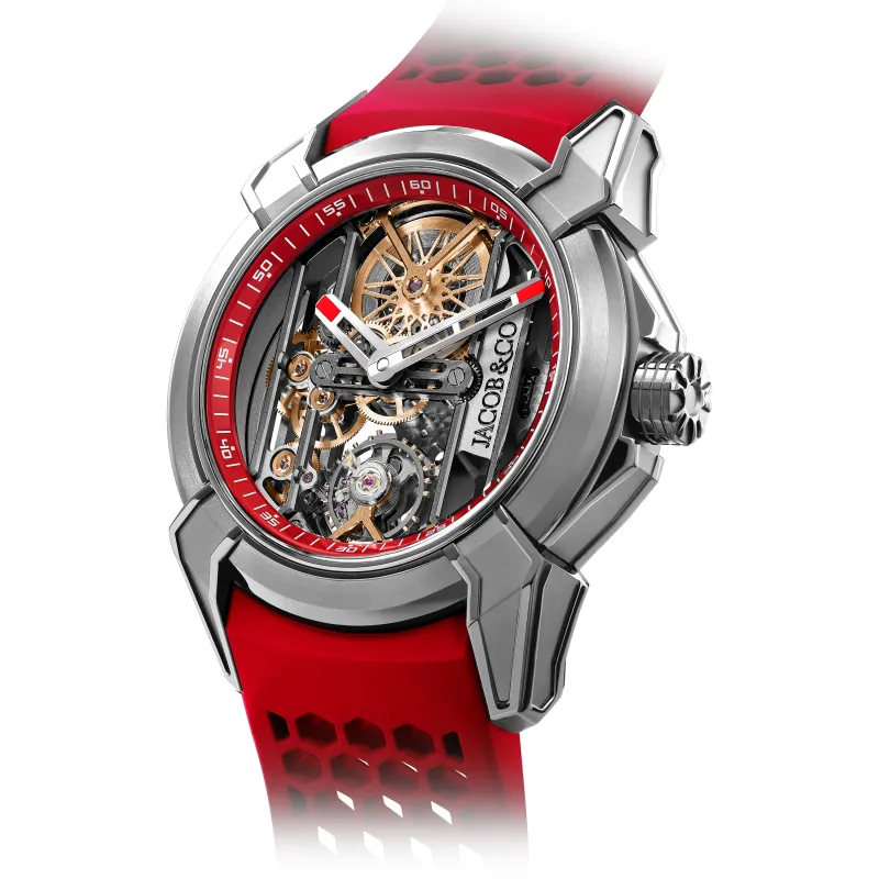 Montre Jacob & Co Epic x Titanium red - JACOB & CO