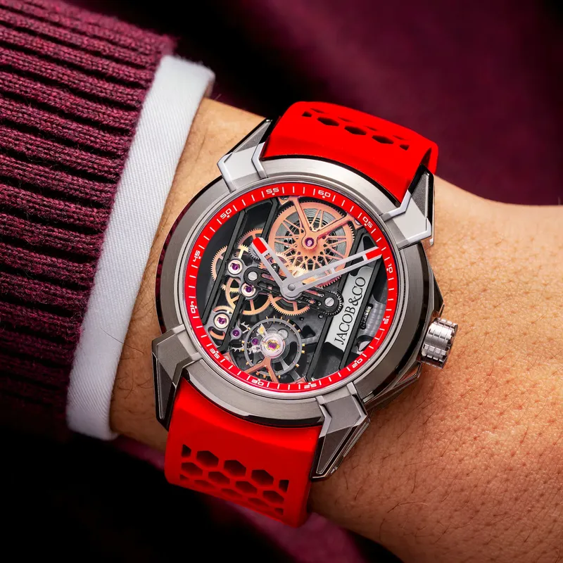 Montre Jacob & Co Epic x Titanium red - JACOB & CO