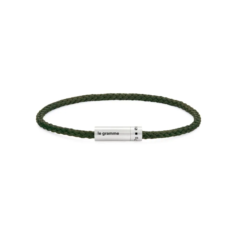 Bracelet le gramme Câble en nato, 7 grammes - LE GRAMME