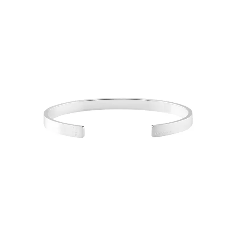 Bracelet le gramme Ruban en argent brossé, 15 grammes - LE GRAMME