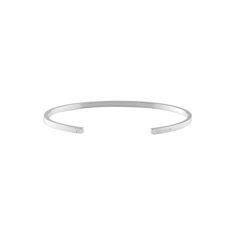 Bracelet le gramme Ruban en argent poli, 7 grammes - LE GRAMME