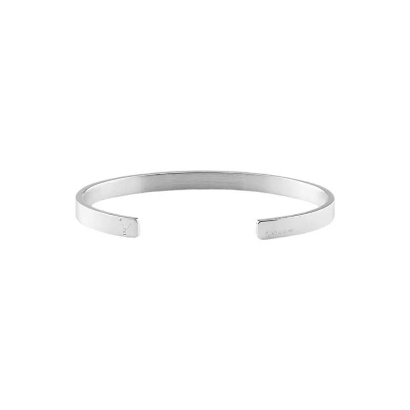 Bracelet le gramme Ruban en argent poli, 15 grammes - LE GRAMME