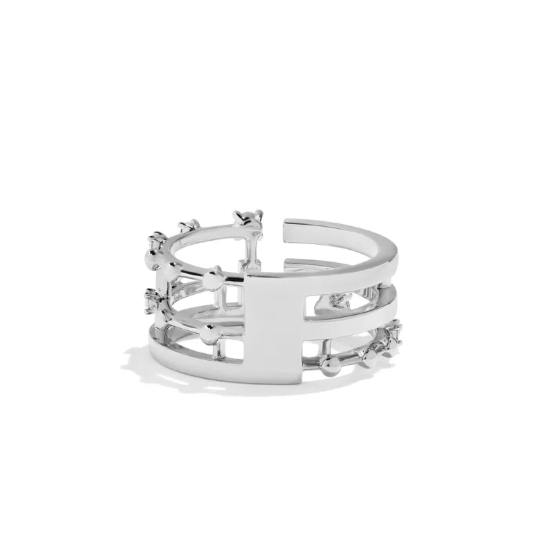 Anneau Marli New York Avenues en Or blanc avec Diamant - MARLI NEW YORK