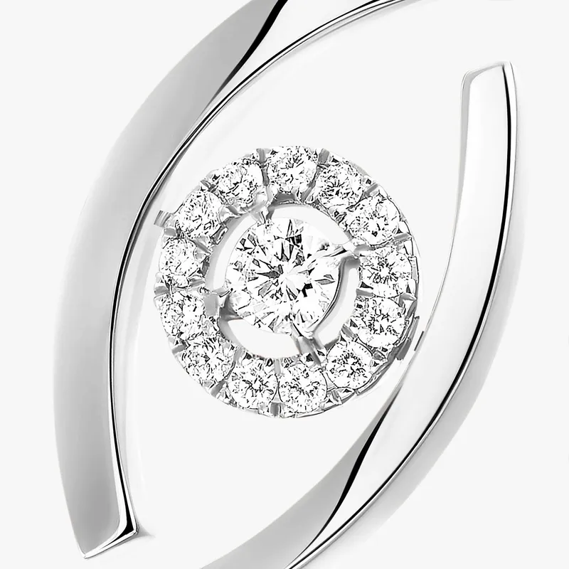 Bague Messika Diamant en Or Blanc Lucky Eye - MESSIKA