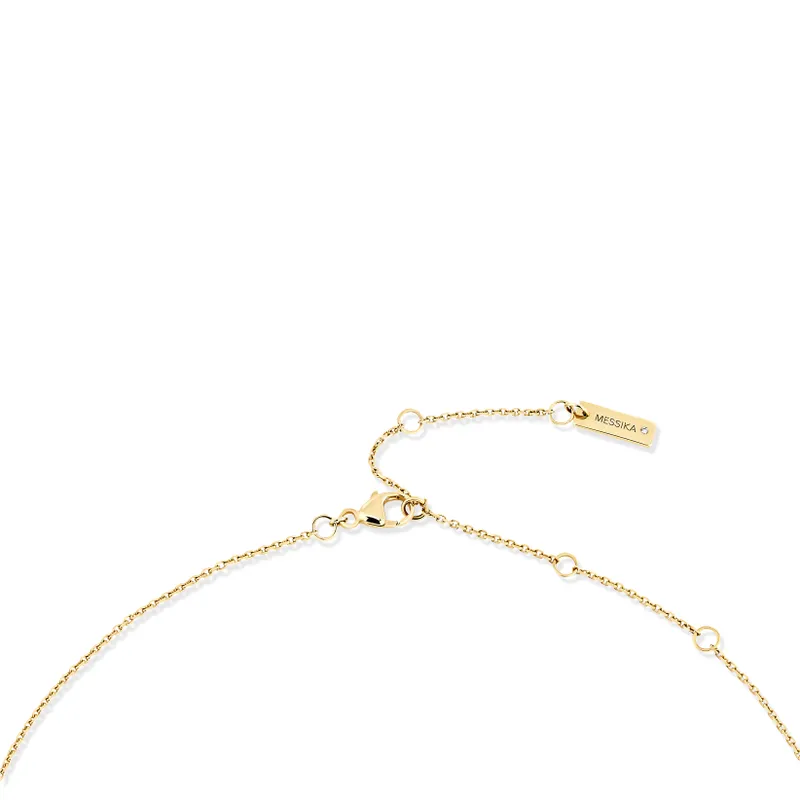 Collier Messika Fiery 0.10ct, or jaune et diamants - MESSIKA