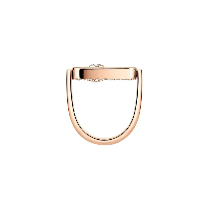 Bague Messika Imperial Move en or rose et diamant - MESSIKA