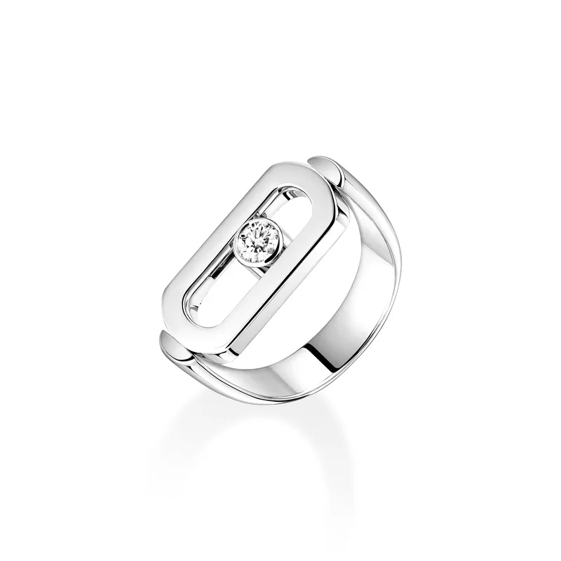 Bague Messika Imperial Move en or blanc et diamant - MESSIKA