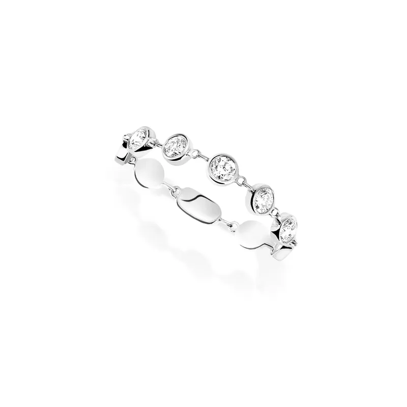 Bague Diamant Or Blanc D-Vibes Petit Modèle - MESSIKA