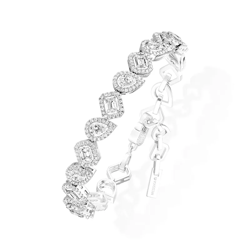 Bracelet Messika Rivière Diamant en Or Blanc My Twin - MESSIKA