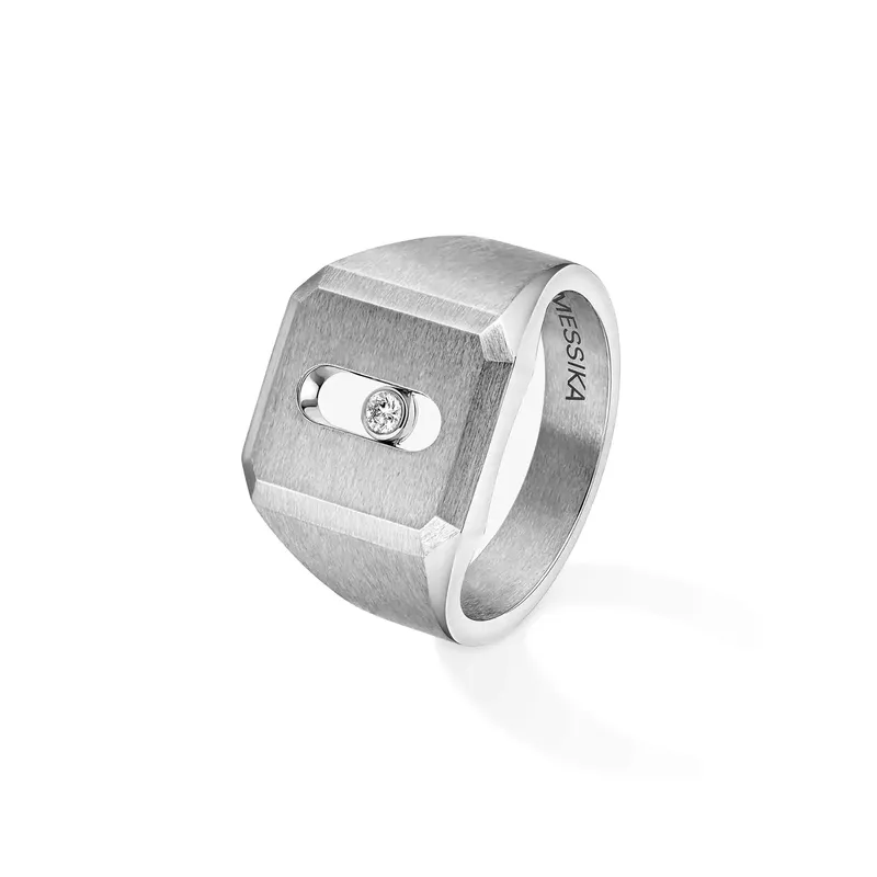 Chevalière Move Titanium Naturel - MESSIKA