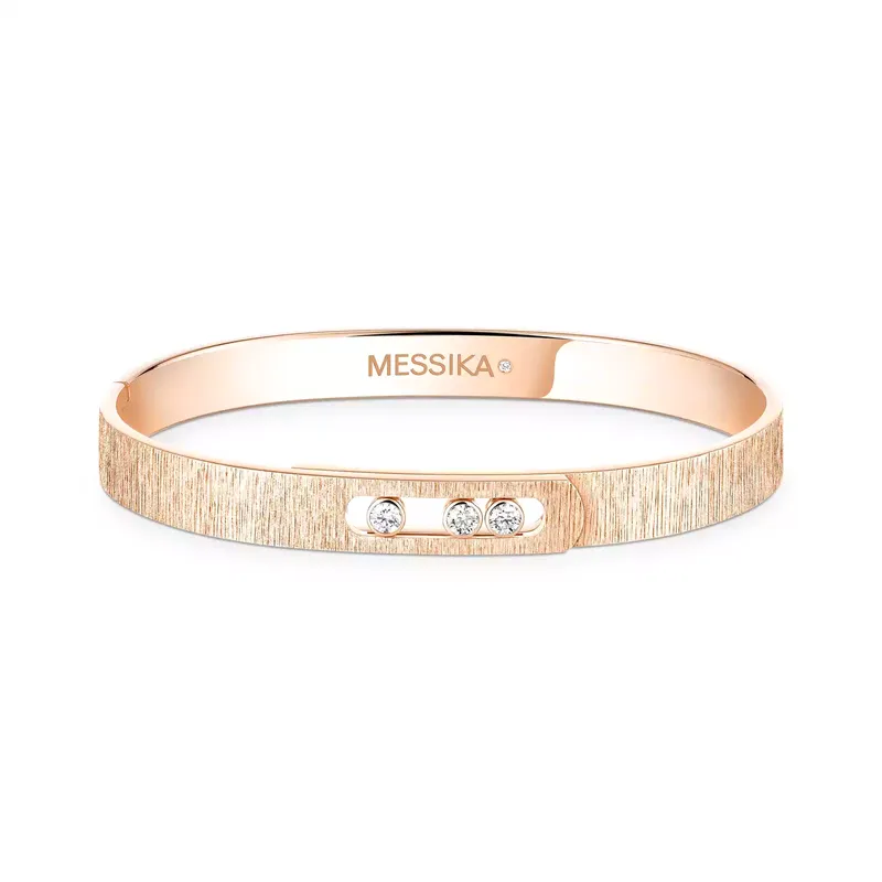 Bracelet Jonc Messika Move Noa Ciselé - MESSIKA