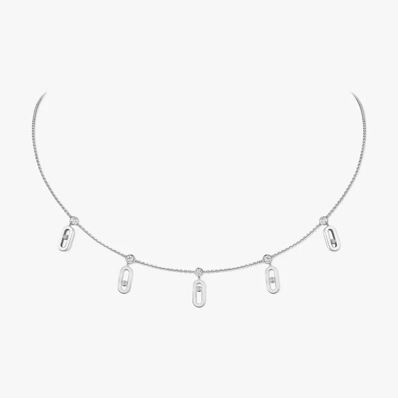 Collier Messika choker pampille Move Uno - MESSIKA