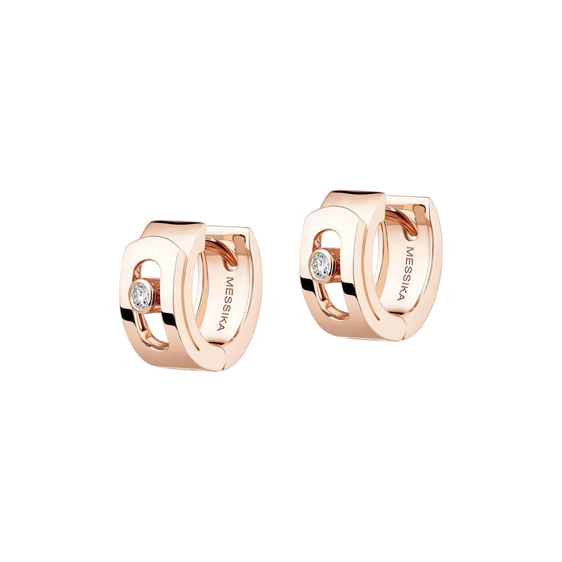 Boucles d'oreilles créoles Messika Move Noa - MESSIKA