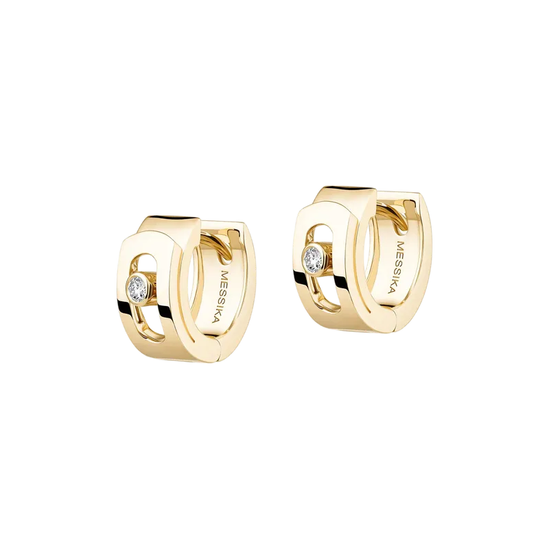 Boucles d'oreilles créoles Messika Move Noa - MESSIKA