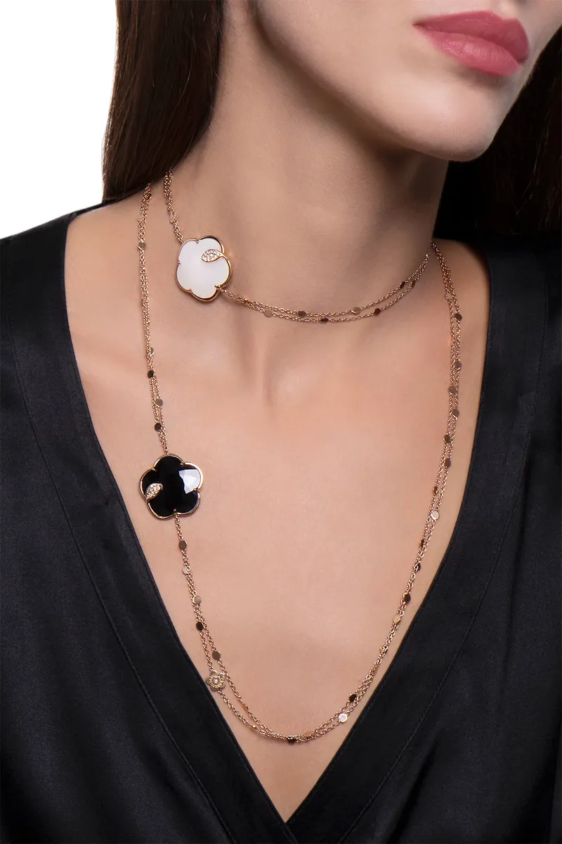 Sautoir Pasquale Bruni Ton Joli en Or Rose avec Diamants - PASQUALE BRUNI