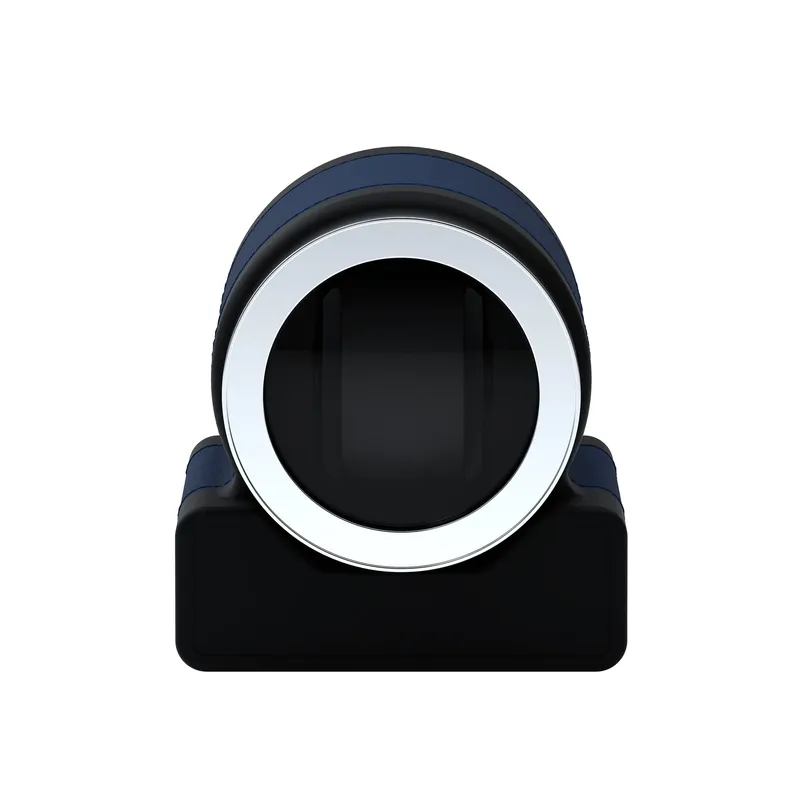 Ecrin ROTOR ONE Cuir Bleu de Minuit - SCATOLA DEL TEMPO
