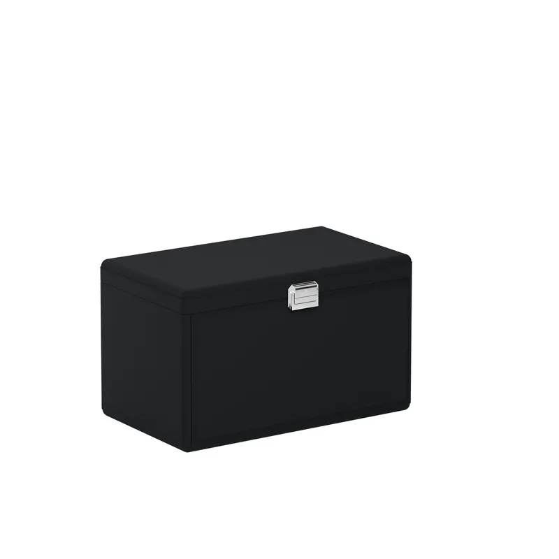 Remontoir Scatola del Tempo 7RT, cuir noir intense - SCATOLA DEL TEMPO