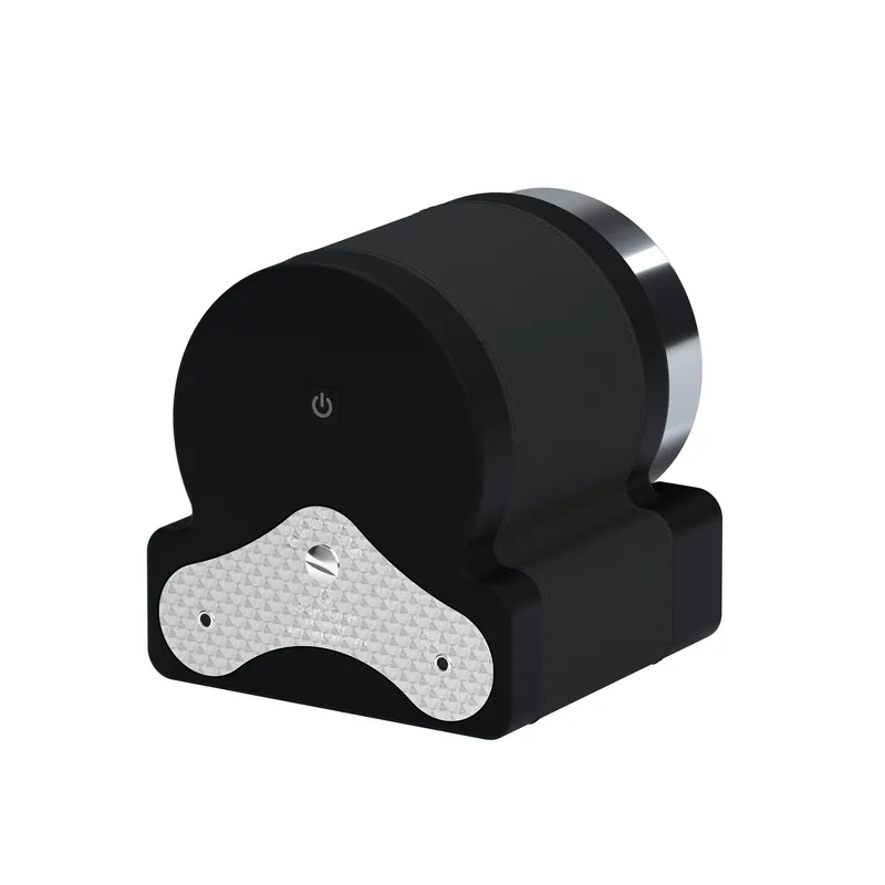 Remontoir Scatola del Tempo Rotor One, cuir gris - SCATOLA DEL TEMPO