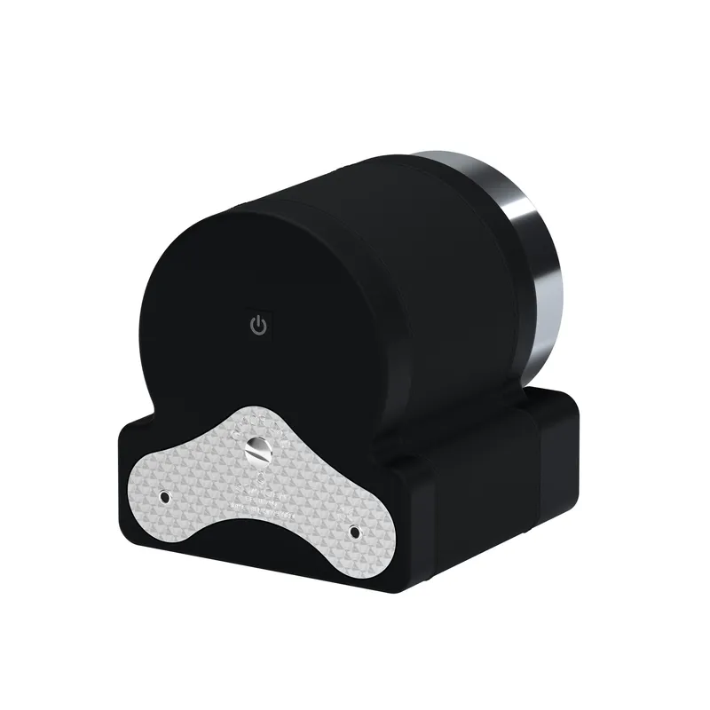 Remontoir Scatola del Tempo Rotor One, cuir noir - SCATOLA DEL TEMPO