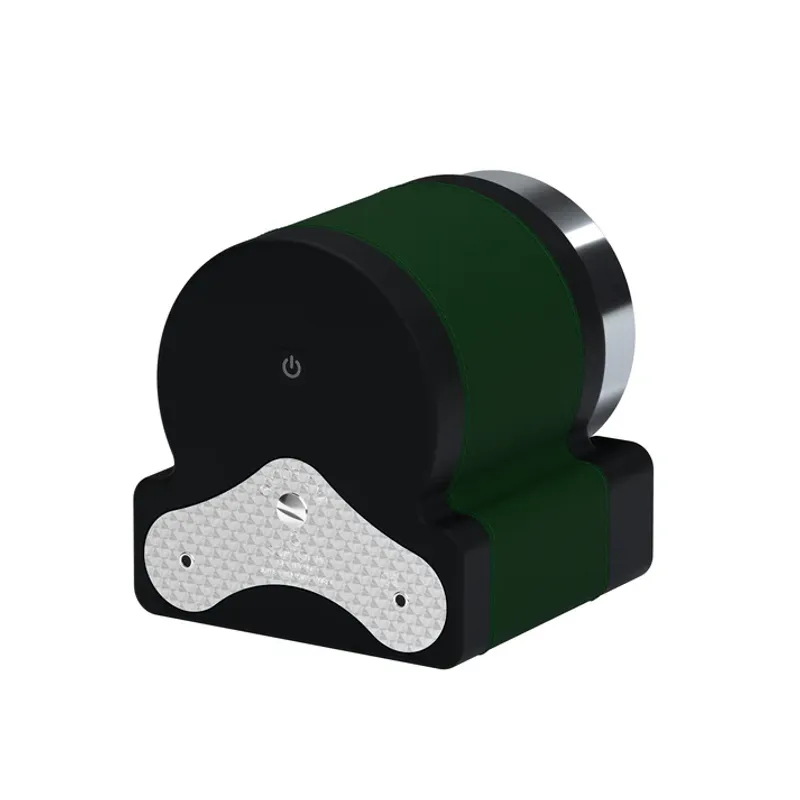 Remontoir Scatola del Tempo Rotor One, cuir vert - SCATOLA DEL TEMPO