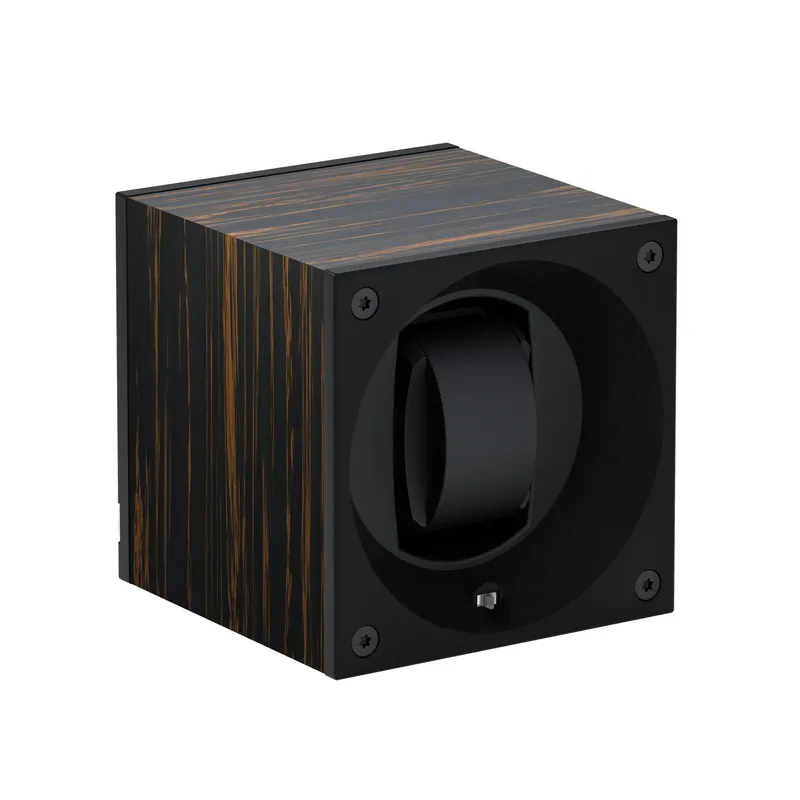Remontoir Swiss Kubik MASTERBOX Single Bois Palmier - SWISS KUBIK