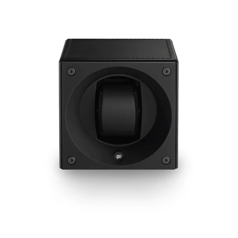 Remontoir SwissKubik 1 Montre Cuir Noir Masterbox - SWISS KUBIK