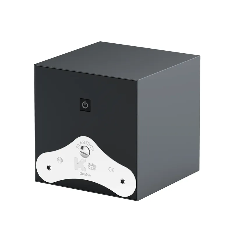 Remontoir SwissKubik 1 Montre Soft Touch Argent Startbox - SWISS KUBIK