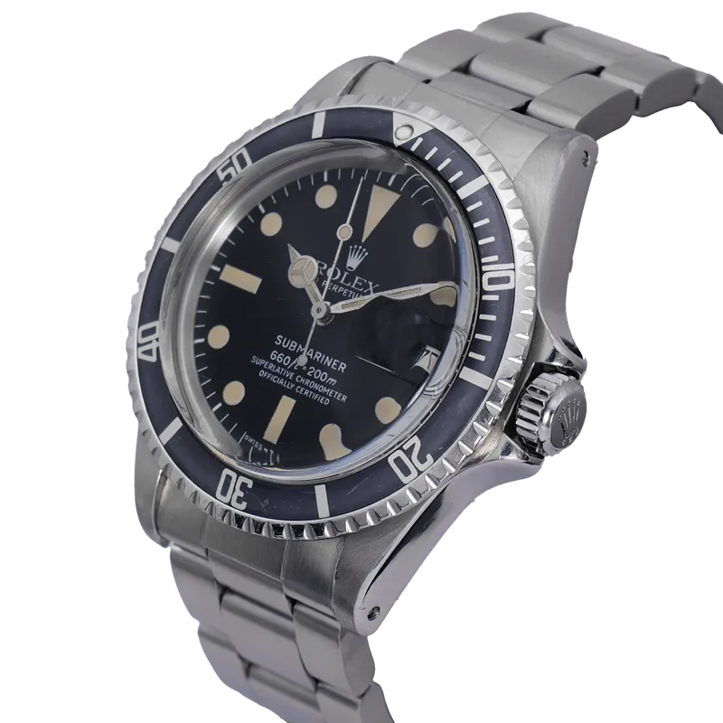 Submariner 40mm en acier, cadran noir, lunette MARK III, bracelet oyster acier – vue 2
