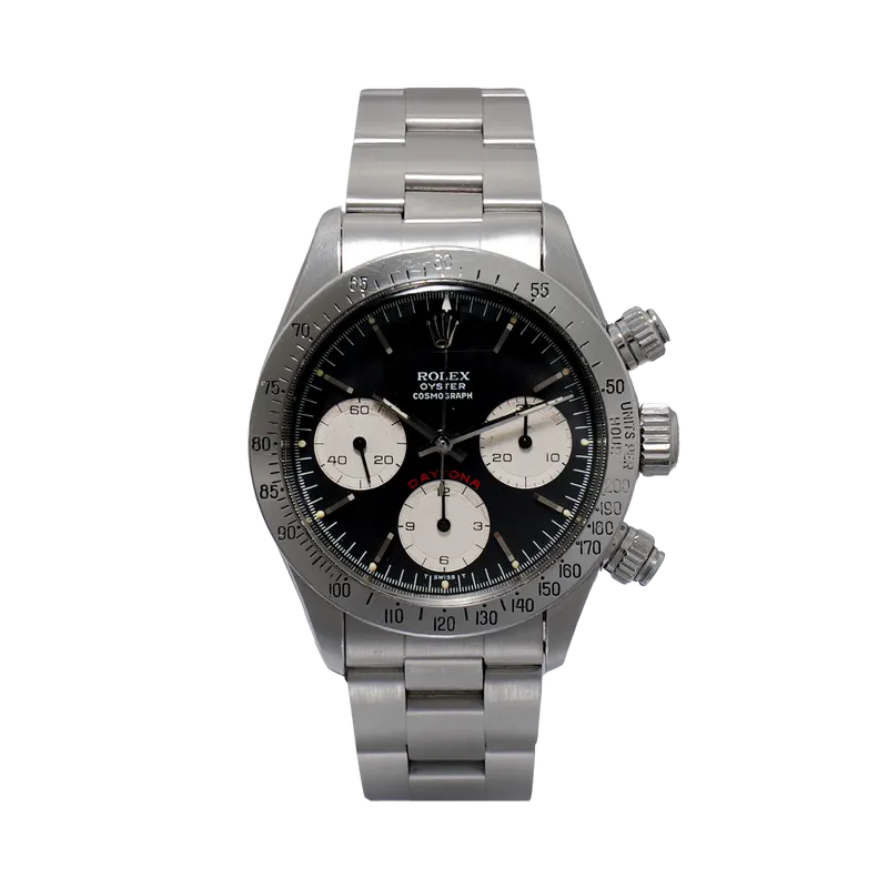 Daytona Big Red ASPREY en acier, bracelet en acier. 