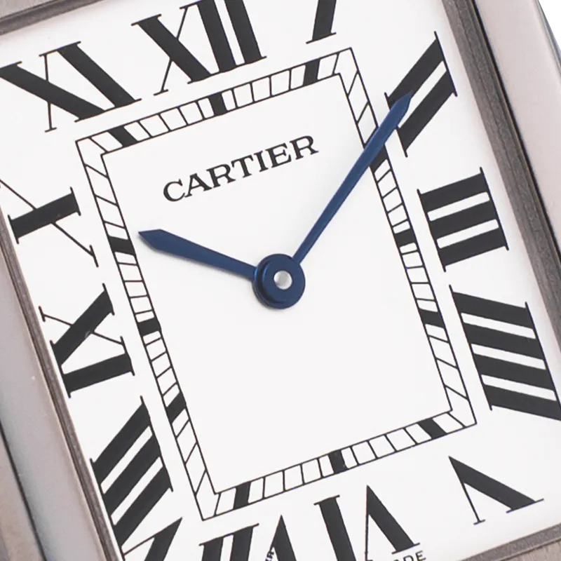 Tank Solo Must Grand Modèle, bracelet en cuir Boucle Déployante — WSTA0028 - vue 3