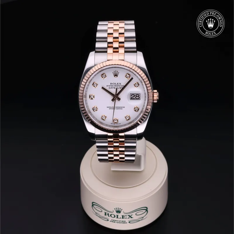 Vue 360 degrés de la Rolex Datejust - 116231