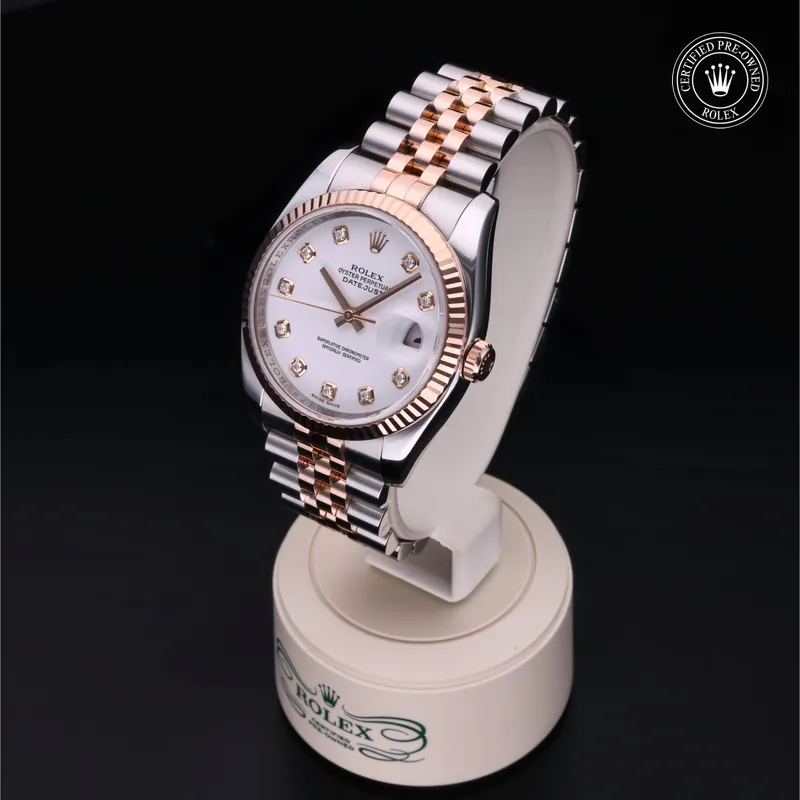 Vue 360 degrés de la Rolex Datejust - 116231