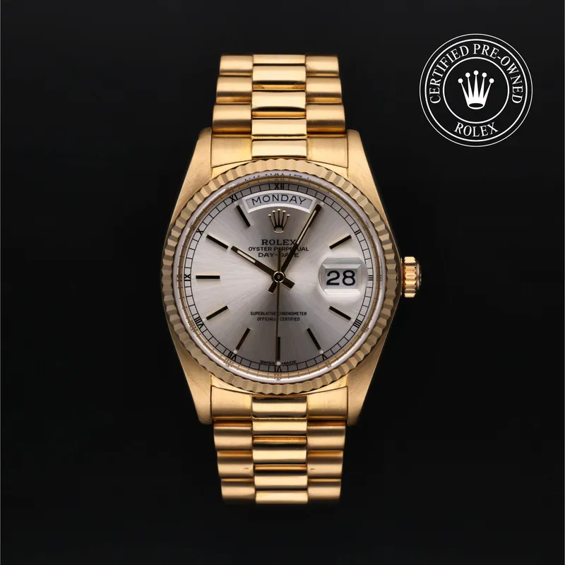 Rolex Certified Pre-Owned, Oyster Perpetual, 1979, 36 mm, Or Jaune et Or 18 Carat Jaune