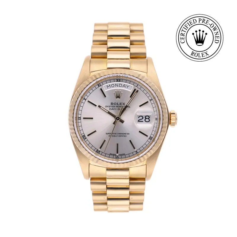 Rolex Certified Pre-Owned, Oyster Perpetual, 1979, 36 mm, Or Jaune et Or 18 Carat Jaune