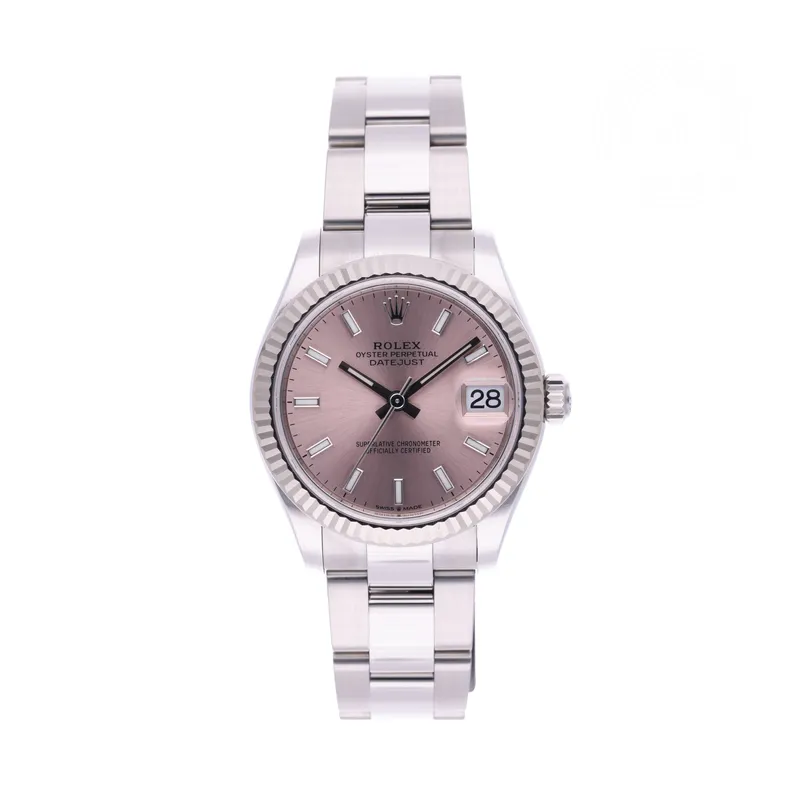 Rolex Certified Pre-Owned, Datejust, 2021, 31 mm, Rolesor 18 Carat Gris