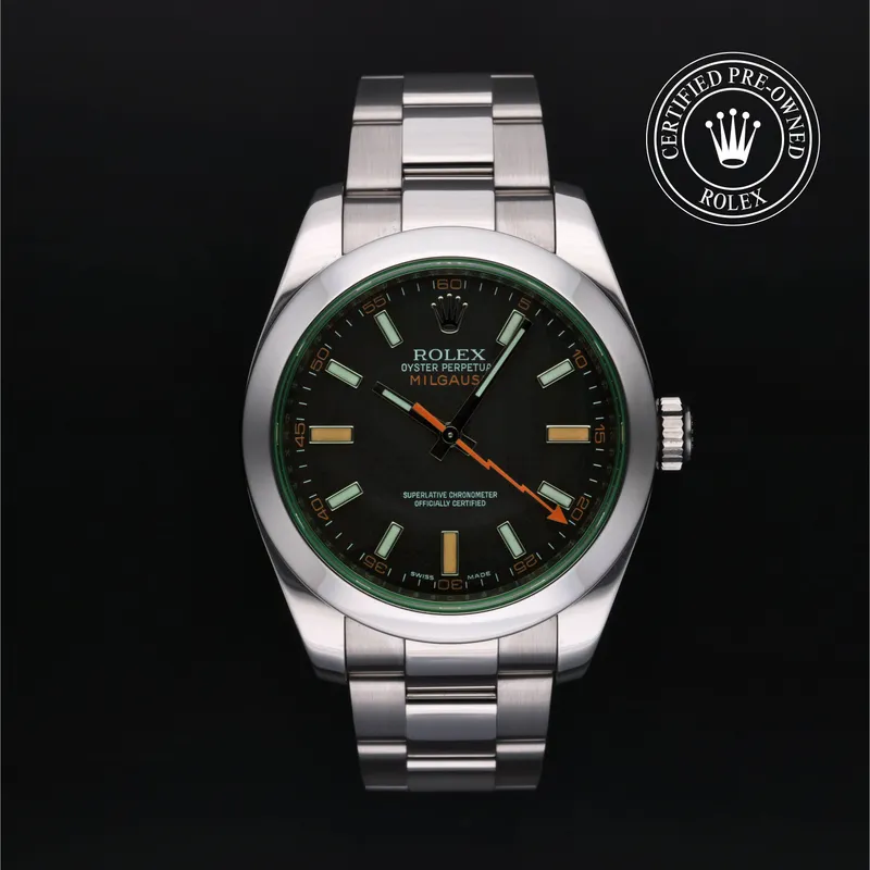 Rolex Certified Pre-Owned, Milgauss, 2010, 40 mm, Oystersteel
