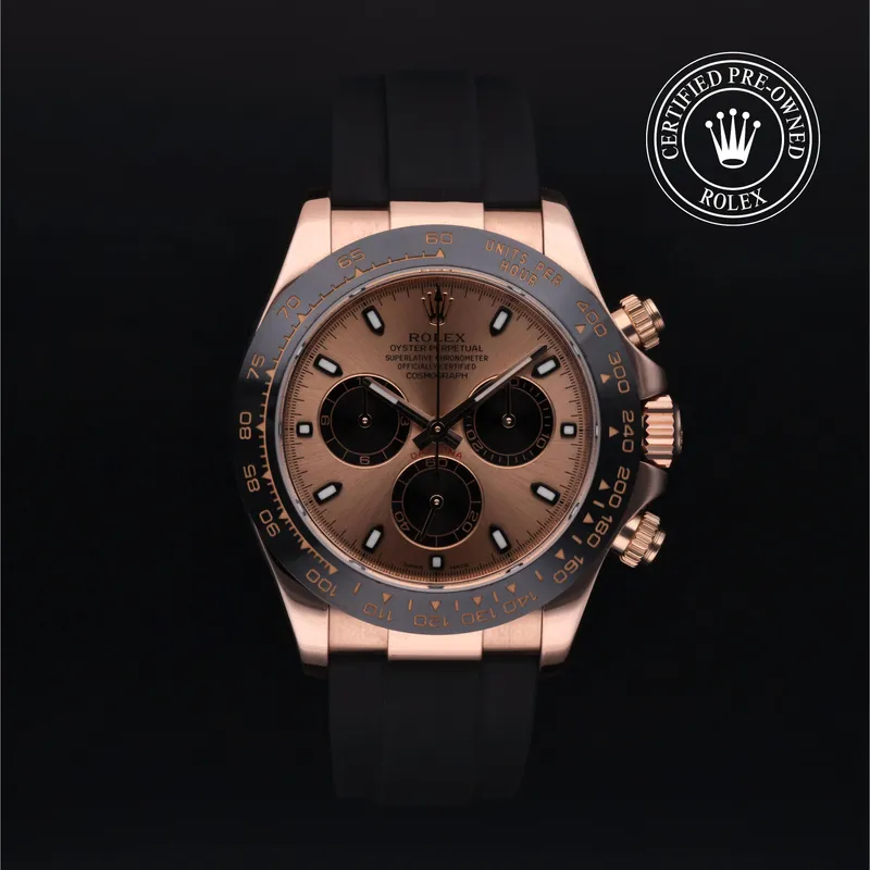 Rolex Certified Pre-Owned, Cosmograph Daytona, 2019, 40 mm, Or Rose et Or 18 Carat Rouge