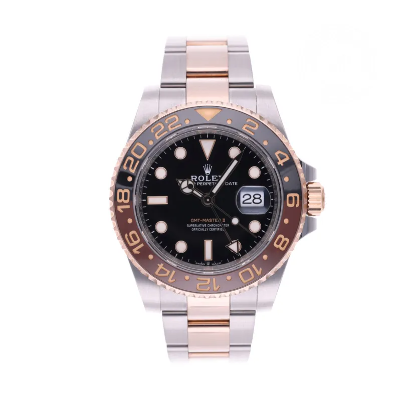 Rolex Certified Pre-Owned, GMT-Master II, 2019, 40 mm, Oystersteel and Rose Gold and 18 Carat Red Rolesor