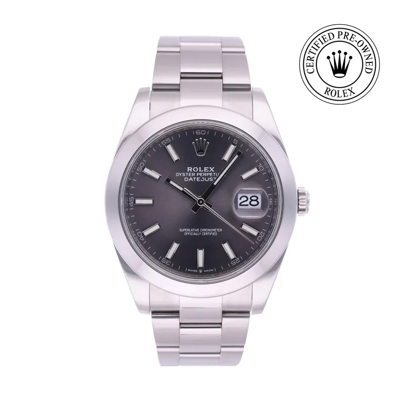 Rolex Certified Pre-Owned, Datejust, 2021, 41 mm, Oystersteel
